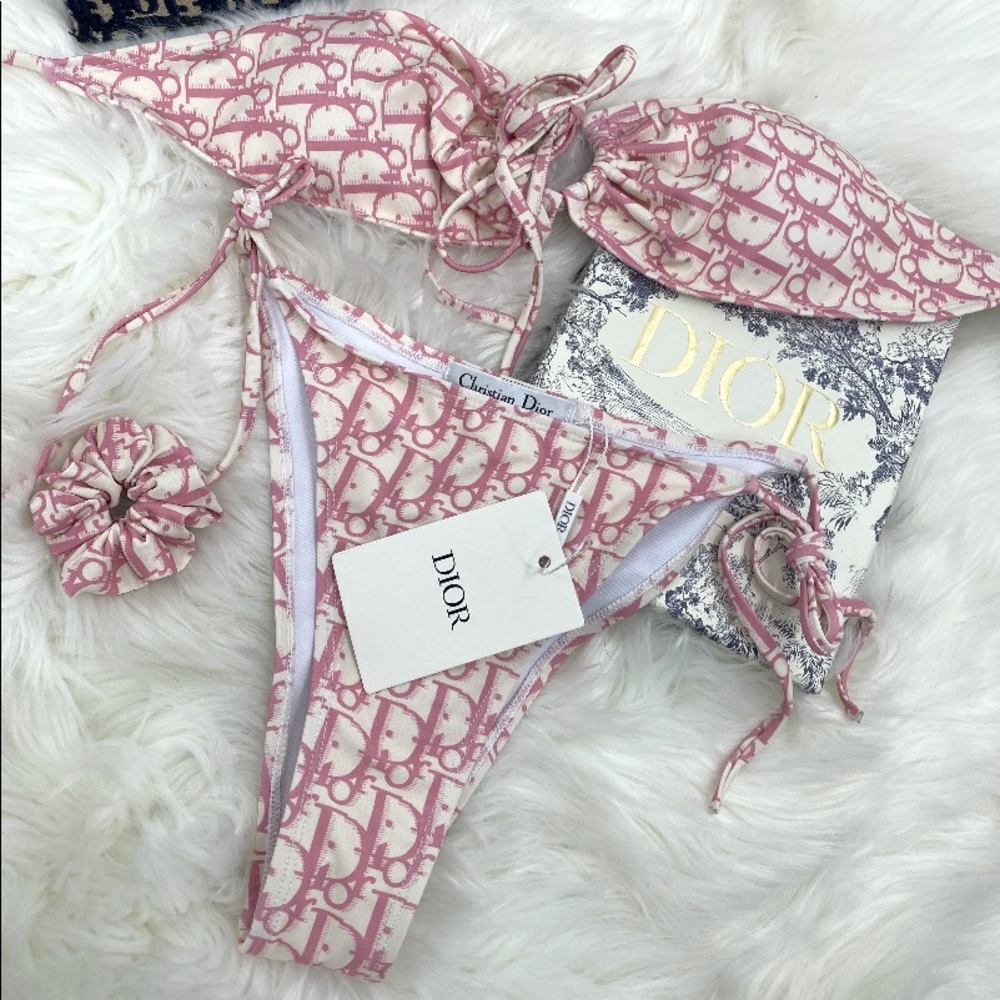 Dior print bikini